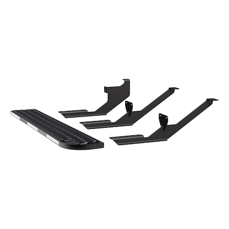 Luverne Grip Step XL 9.5" x 54" Steel Pass. Board Fleet Kit Ford Transit 495154-401801-0